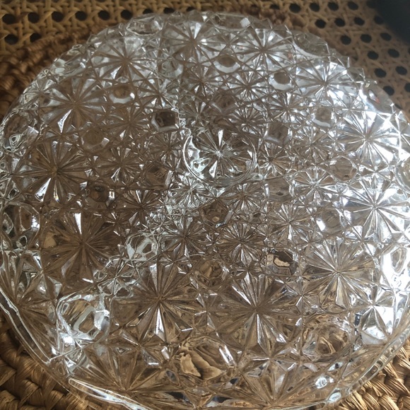 Vintage Estate French Lux Veropa Divided Crystal Divided Candy Dish IN BOX - Picture 12 of 12